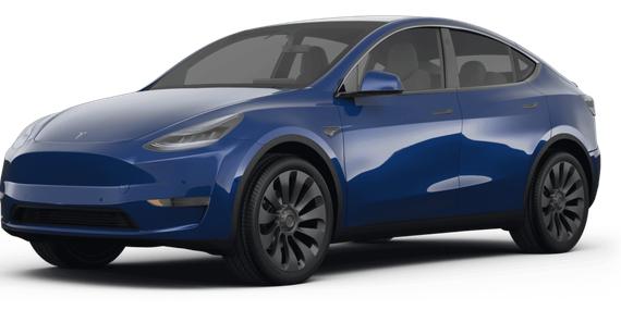 TESLA MODEL Y 2022 7SAYGDEF1NF308485 image